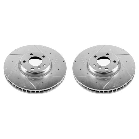 Power Stop 10-17 BMW 535i GT Front Evolution Drilled & Slotted Rotors - Pair