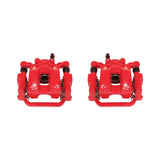 Power Stop 03-08 Infiniti FX35 Rear Red Calipers w/Brackets - Pair
