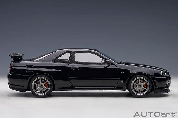 AUTOart NISSAN SKYLINE GT-R R34 V-SPEC II BLACK – High Intake