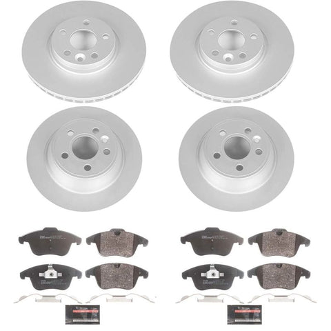 Power Stop 15-18 Volvo S60 Front Euro-Stop Brake Kit