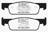 EBC 2016-2017 Smart Fortwo 0.9L Turbo Ultimax2 Front Brake Pads