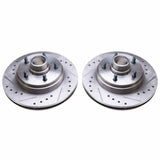 Power Stop 86-89 Buick Electra Front Evolution Drilled & Slotted Rotors - Pair