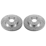 Power Stop 11-16 Buick LaCrosse Front Evolution Drilled & Slotted Rotors - Pair