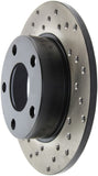 StopTech 96-01 Audi A4 Quattro / 12/98-05 VW Passat Right Rear Drilled Rotor