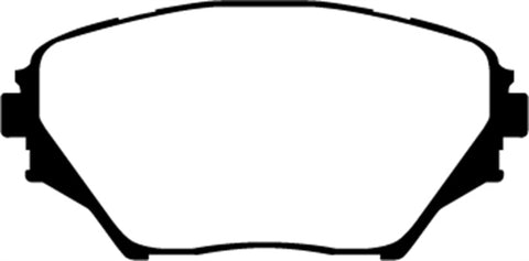 EBC 01-03 Toyota RAV 4 2.0 Greenstuff Front Brake Pads