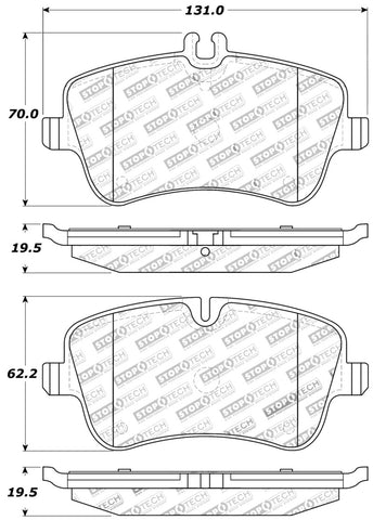 StopTech Performance Brake Pads