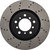 StopTech 01-06 BMW M3 Drilled Right Front CRYO Rotor