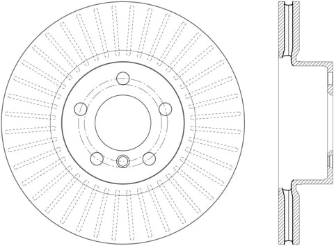 StopTech Drilled Sport Brake Rotor
