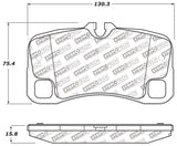 StopTech Performance Brake Pads