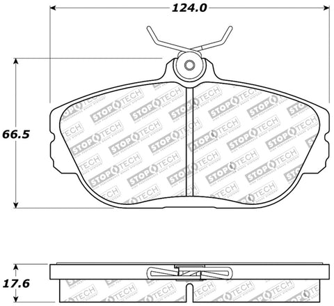 StopTech Fleet Performance Brake Pads