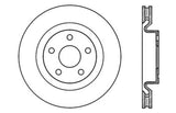 StopTech Drilled Sport Brake Rotor