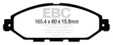 EBC 2015+ Nissan Murano 3.5L Redstuff Front Brake Pads