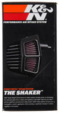 K&N Street Metal Intake System for 01-16 Harley-Davidson Softail/Dyna - Shaker Black