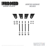 Westin 19-21 Chevrolet Silverado 1500 Outlaw/Pro-Mod Skid Plate - Tex. Blk