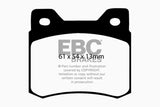 EBC 84-86 Mercedes-Benz 190/190E 2.3 Redstuff Rear Brake Pads