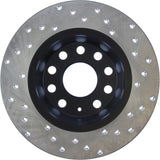 StopTech 10-11 & 13 Audi A3 Quattro / 10 VW GTI Mk VI Drilled Right CRYO-STOP Brake Rotor