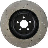 StopTech Cross Drilled Sport Brake Rotor - 2015 Ford Mustang w/ Brembo - Front Left