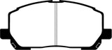 EBC 00-03 Toyota Highlander 2.4 2WD Yellowstuff Front Brake Pads