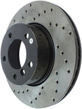 StopTech 08-10 BMW 128i Cross Drilled Right Front Rotor