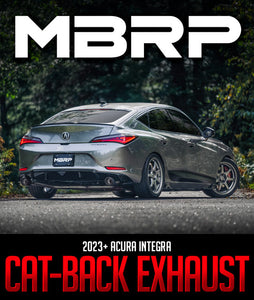 MBRP Armor Pro Series 3" Cat-Back Exhaust System: 2023+ Acura Integra