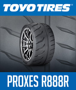 WE NOW CARRY TOYO TIRES PROXES R888R