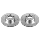 Power Stop 11-17 BMW X3 Front Evolution Drilled & Slotted Rotors - Pair