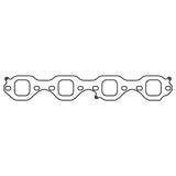 Cometic Ford 302/351W Windsor V8 .030in MLS Exhaust Mani Gasket Set-1.516in x 1.570in Rectangle Port