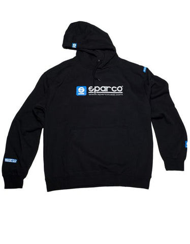 Sparco Sweatshirt Hooded WWW Blk Xxlrg