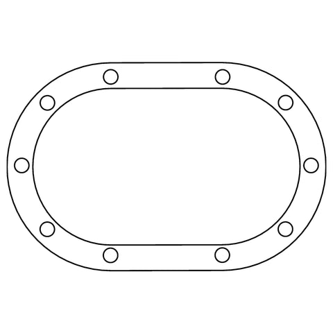 Cometic Sprint Midget Quick Change Gear Housing .032in AFM Differential Cover Gasket - 10 Bolt