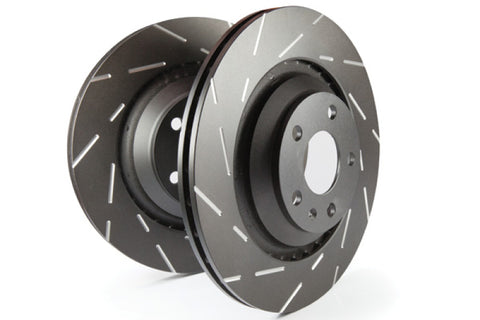 EBC 95+ Toyota Tacoma 2WD 2.4L USR Slotted Front Rotors