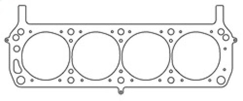 Cometic Ford 302/351W Windsor V8 .030in MLS Cylinder Head Gasket - 4.200in Bore - SVO/Yates - RHS