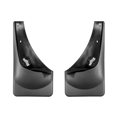 WeatherTech 22-23 Ford F-150 Lightning No Drill Front MudFlaps - Black
