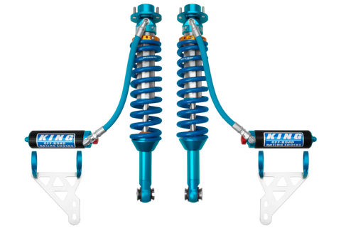 King Shocks 2019+ Ford Ranger Raptor 2.5 IBP Front Coilovers w/ RR & Comp Adj. - Pair