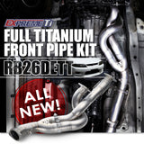 TOMEI FULL TITANIUM FRONT PIPE KIT EXPREME Ti GT-R RB26DETT