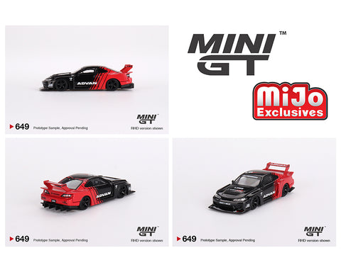 Mini GT 1:64 Nissan LB-Super Silhouette S15 SILVIA ADVAN – Mijo Exclusives Pre Order
