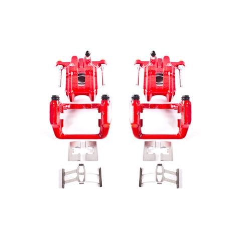 Power Stop 01-03 Acura CL Rear Red Calipers w/Brackets - Pair