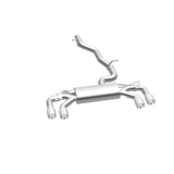 MagnaFlow Sys C/B 2015-2017 Volkswagen Golf R 3in Polished SS Quad Tip Split Rear Exit