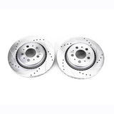 Power Stop 03-14 Volvo XC90 Rear Evolution Drilled & Slotted Rotors - Pair