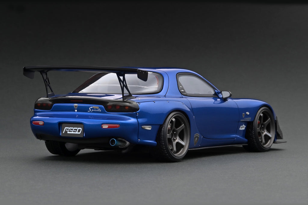 Ignition Model FEED RX-7 (FD3S) Blue Metallic – High Intake Performance