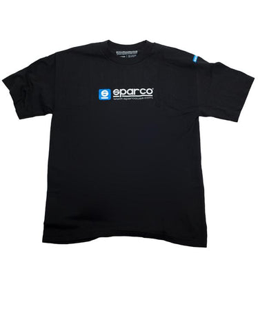 Sparco T-Shirt WWW Blk Lrg