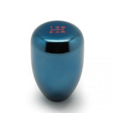 BLOX Racing Limited Series 5-Speed Billet Shift Knob - Electric Blue 10x1.5mm