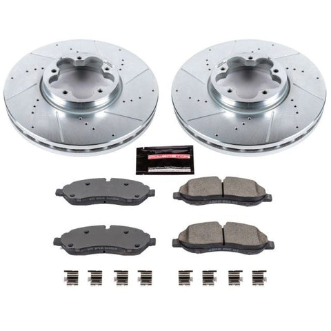 Power Stop 15-19 Ford Transit-150 Front Z23 Evolution Sport Brake Kit