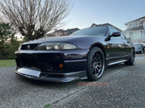 Car Shop F1 Type 2 Twill Weave Front Lip Nissan Skyline R33 GT-R
