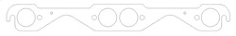 Cometic Chevy Gen1 SB V8 .064in ArmorCore Exhaust Mani Gasket Set-1.500in Round Port-23 Deg Head