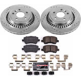 Power Stop 10-17 Volvo XC60 Rear Z23 Evolution Sport Brake Kit