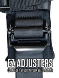 PRP 4.2 Harness with Latch / Link Lap Belt- Blue