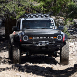 Superwinch 10000 LBS 12V DC 3/8in x 54ft Synthetic Rope Scorpion 10000SR Winch - Black Powdercoat