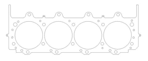Cometic GM Pro Stock V8 .040in MLX Cylinder Head Gasket - 4.860in Bore - 5.200in Bore Center