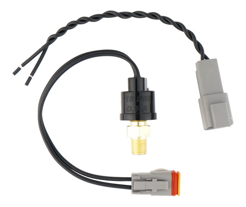 DeatschWerks 1/8th NPT 15psi Hobbs Switch with Pigtail