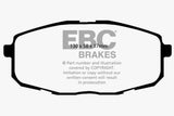EBC 09-12 Hyundai Elantra 2.0 Touring Ultimax2 Front Brake Pads